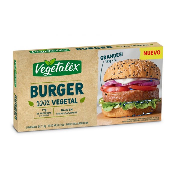 Hamburguesa Vegatalex